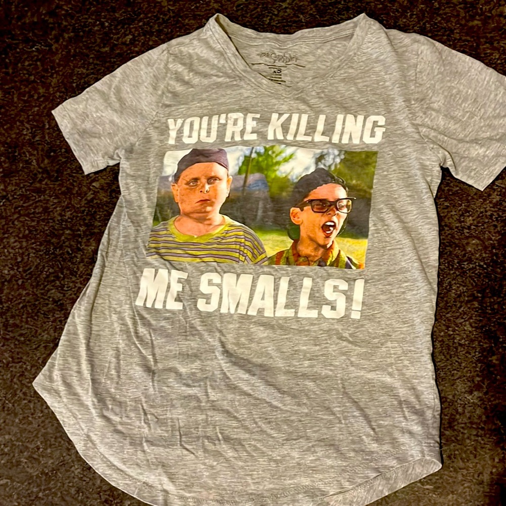The sandlot size xs shirt